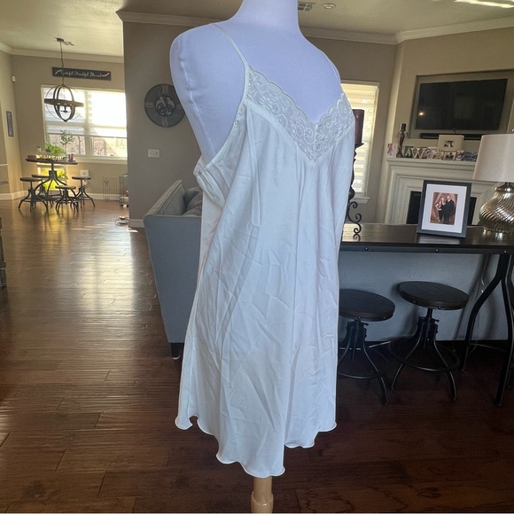 Ekouaer Women's Lingerie Nightdress XXL Chemise Satin Night Slip Dress Sleepwear - Picture 8 of 11